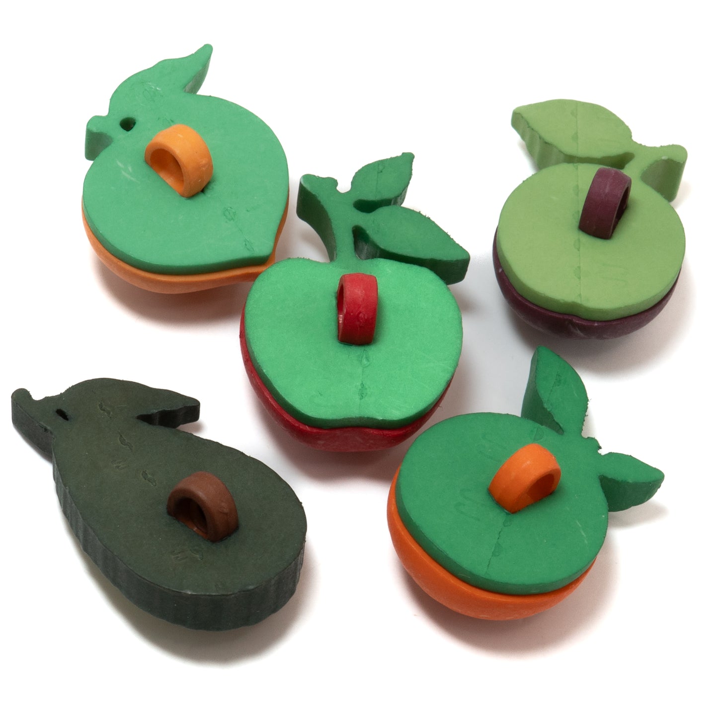 Farm Fresh Fruit Veggies Garden Themed Buttons