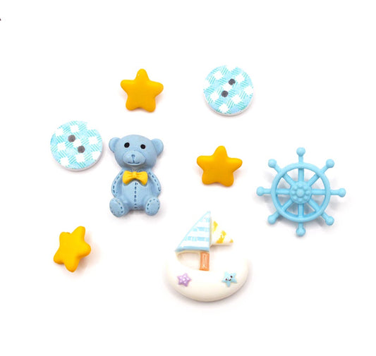 Ahoy, It's A Boy! Baby Shower Embellishments