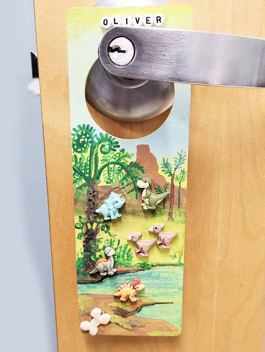 Stomp Chomp Roar Craft Buttons