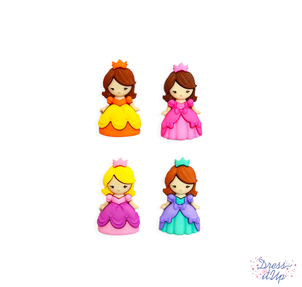 Belle Of The Ball Princess Themed Buttons