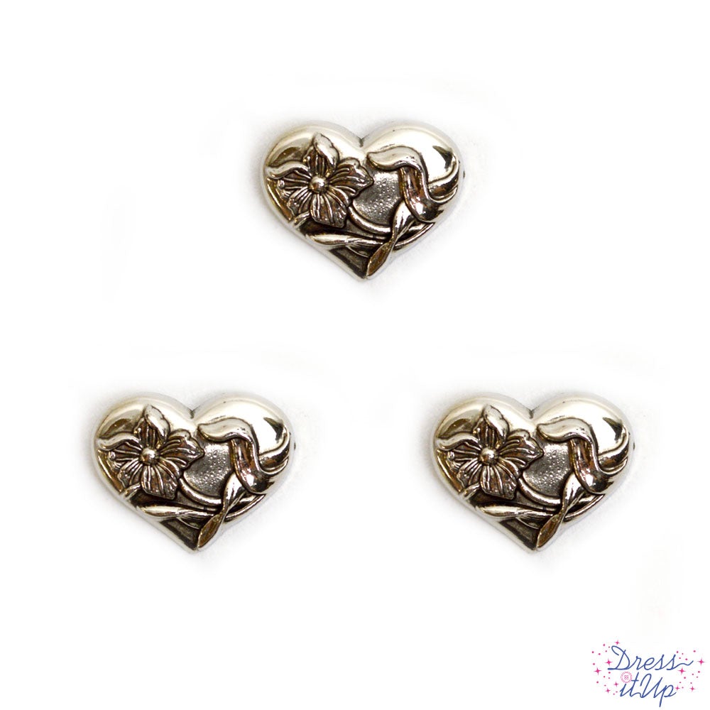 Vintage Heart Singles- 6 Pieces