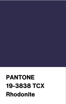 Pantone Bead Strand in Rhodonite