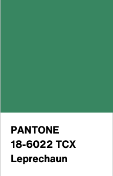 Pantone Bead Strand in Leprechaun
