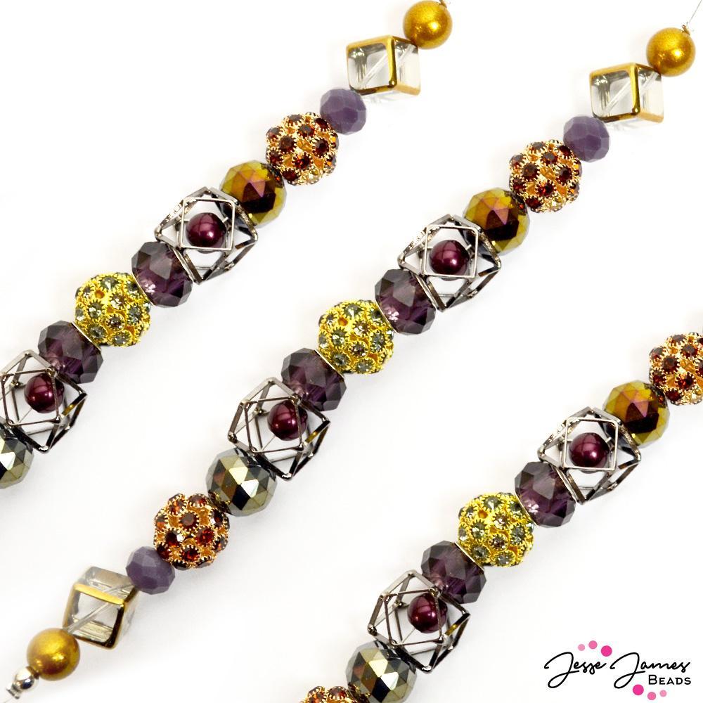 Bead Strand in Dusk Sunset