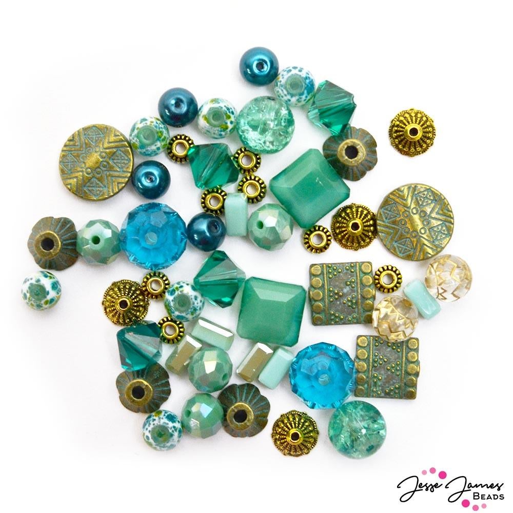Color Trends Bead Mix in Ocean