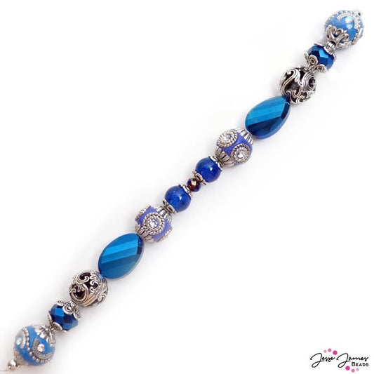 Pantone Bead Strand in Mykonos Blue