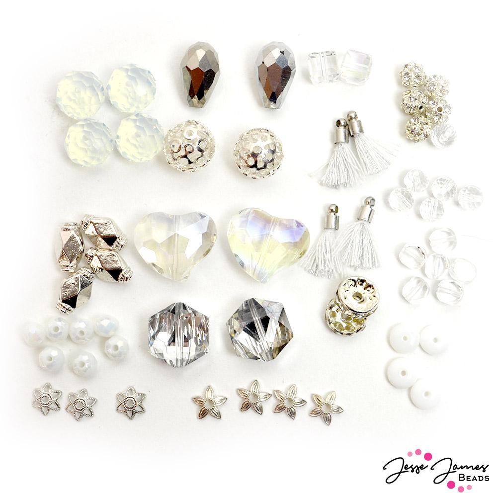 Mini Bead Mix in Sugar Crystal