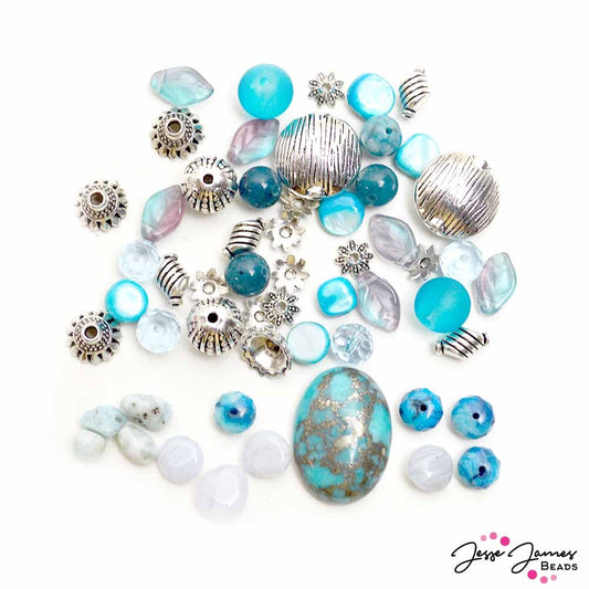 Color Alloy Bead Mix in Loch Ness Treasure